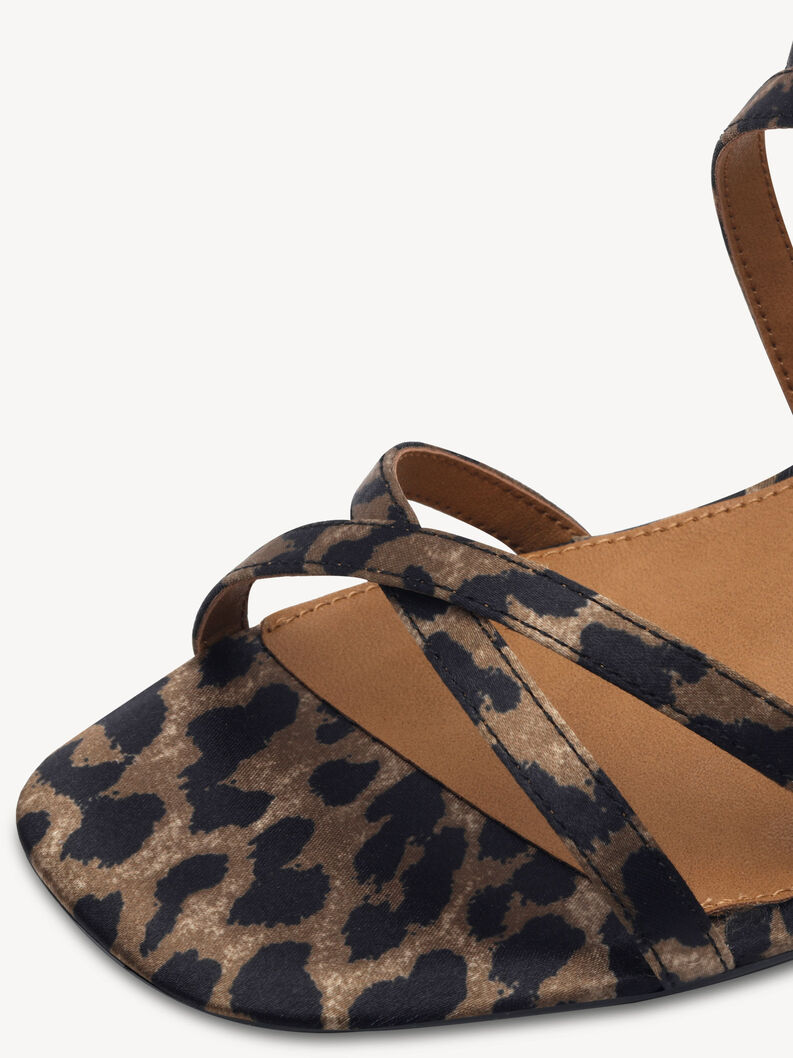 Heeled sandal, LEOPARD, hi-res