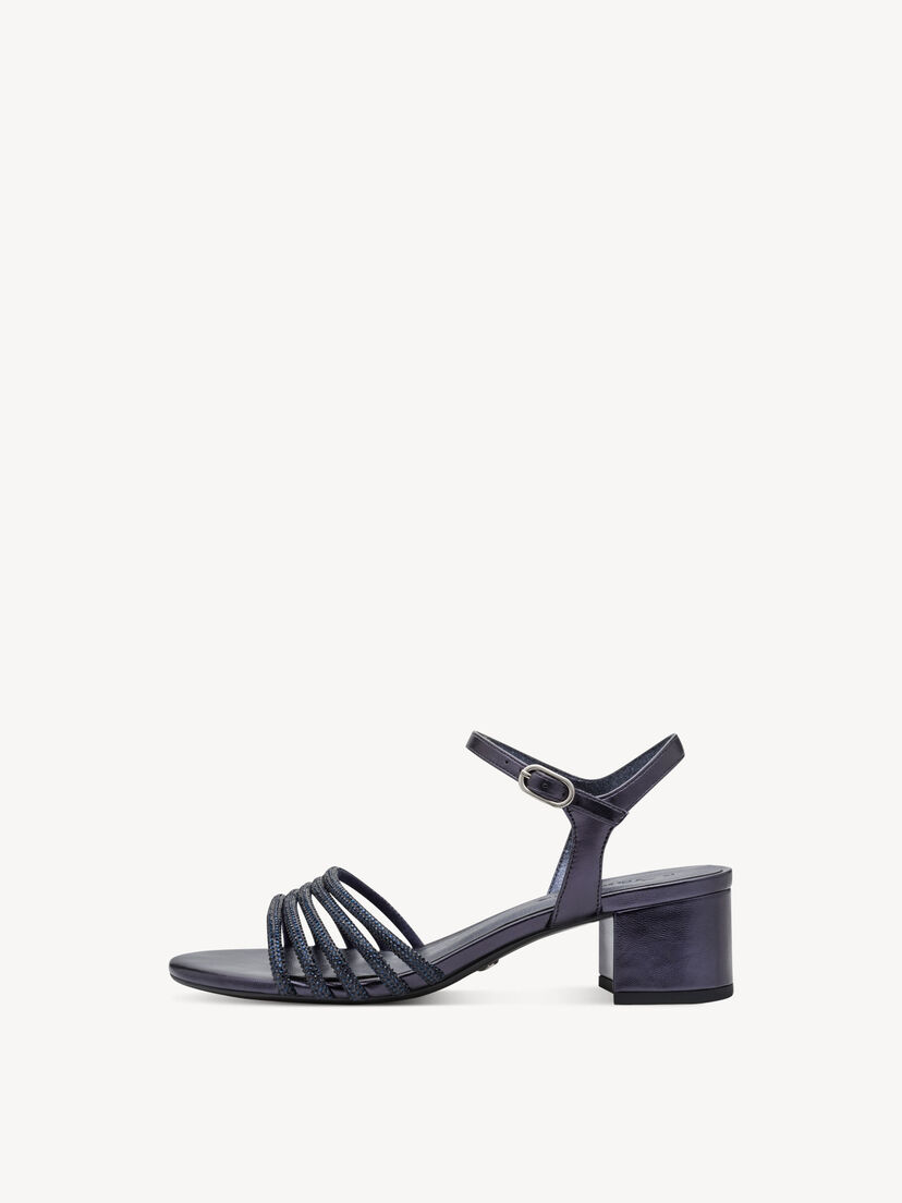 Sandaaltje - blauw, NAVY GLAM, hi-res