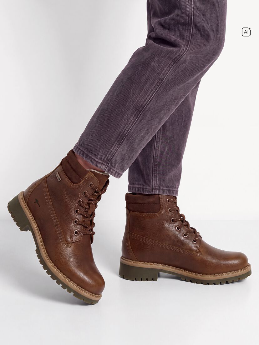Enkellaarsje, COGNAC LEATHER, hi-res