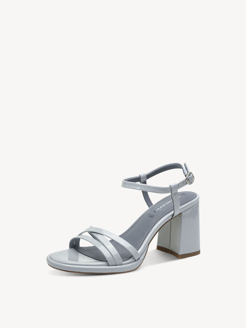 Sandaaltje - blauw, LIGHT BLUE PAT, hi-res