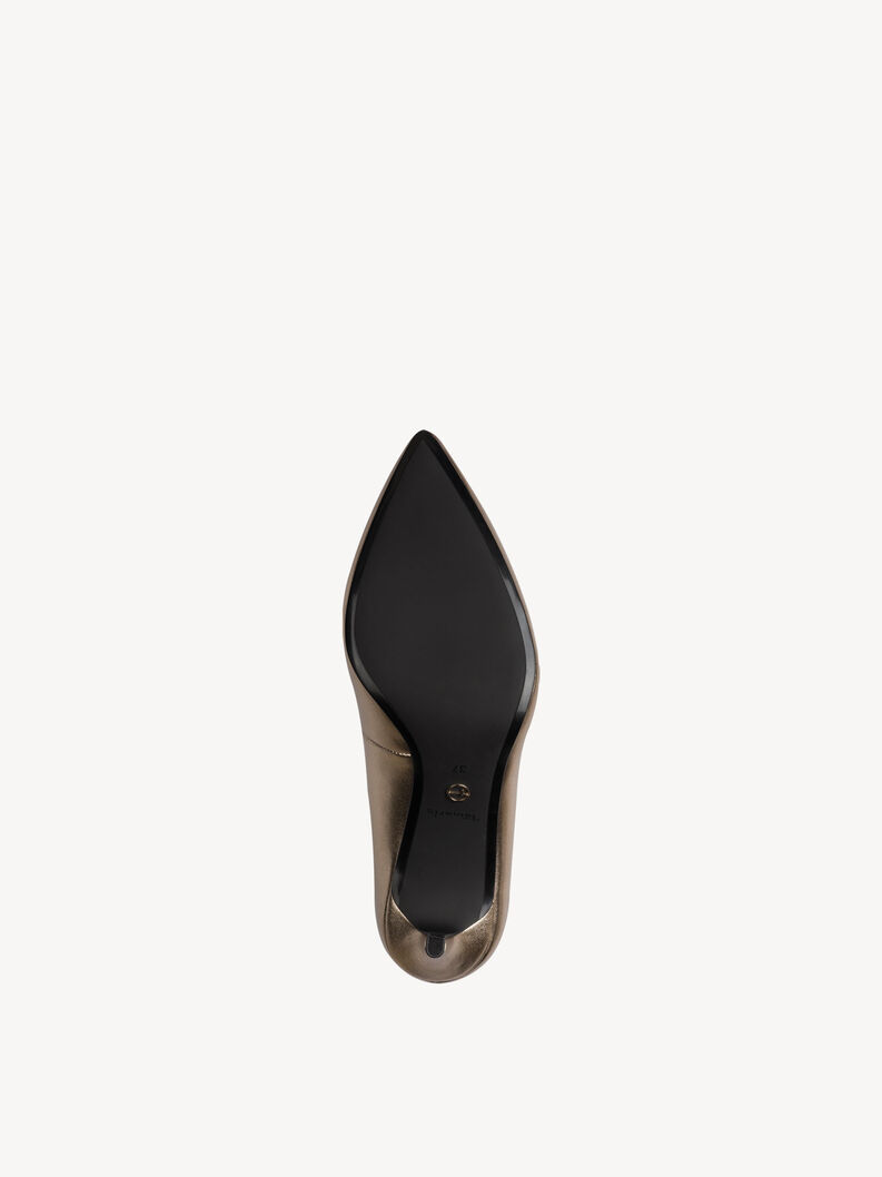 Pumps - metallic, BRONCE, hi-res