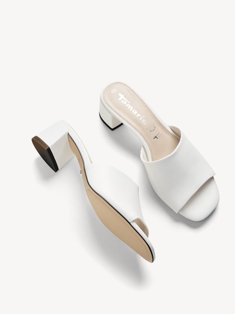 Pantolette, WHITE, hi-res