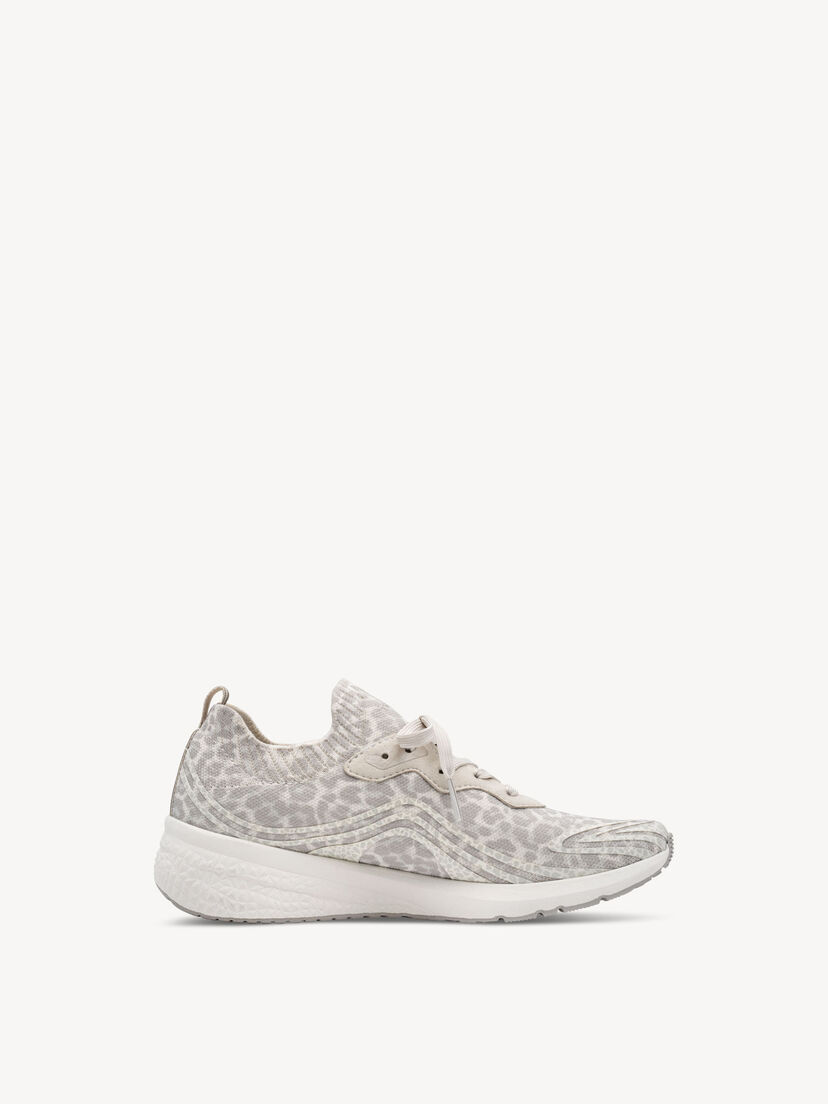 Sneaker - grijs, LEOPARD, hi-res