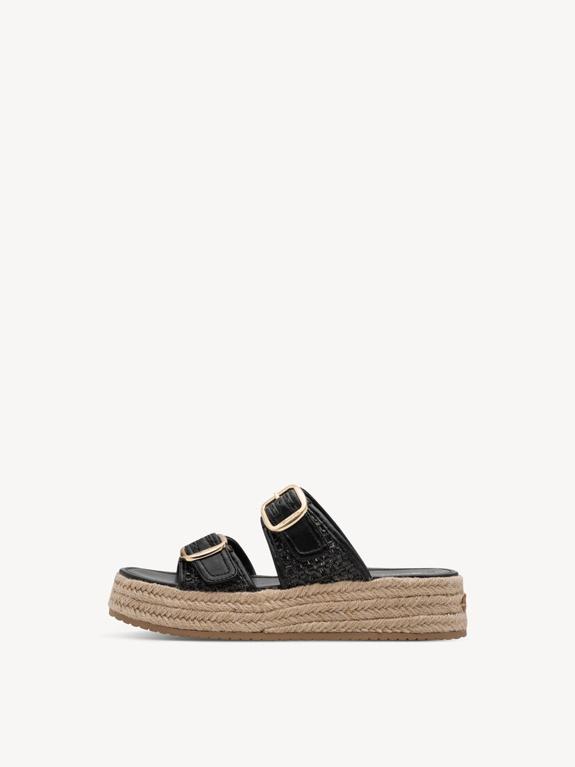 Slipper, BLACK, hi-res