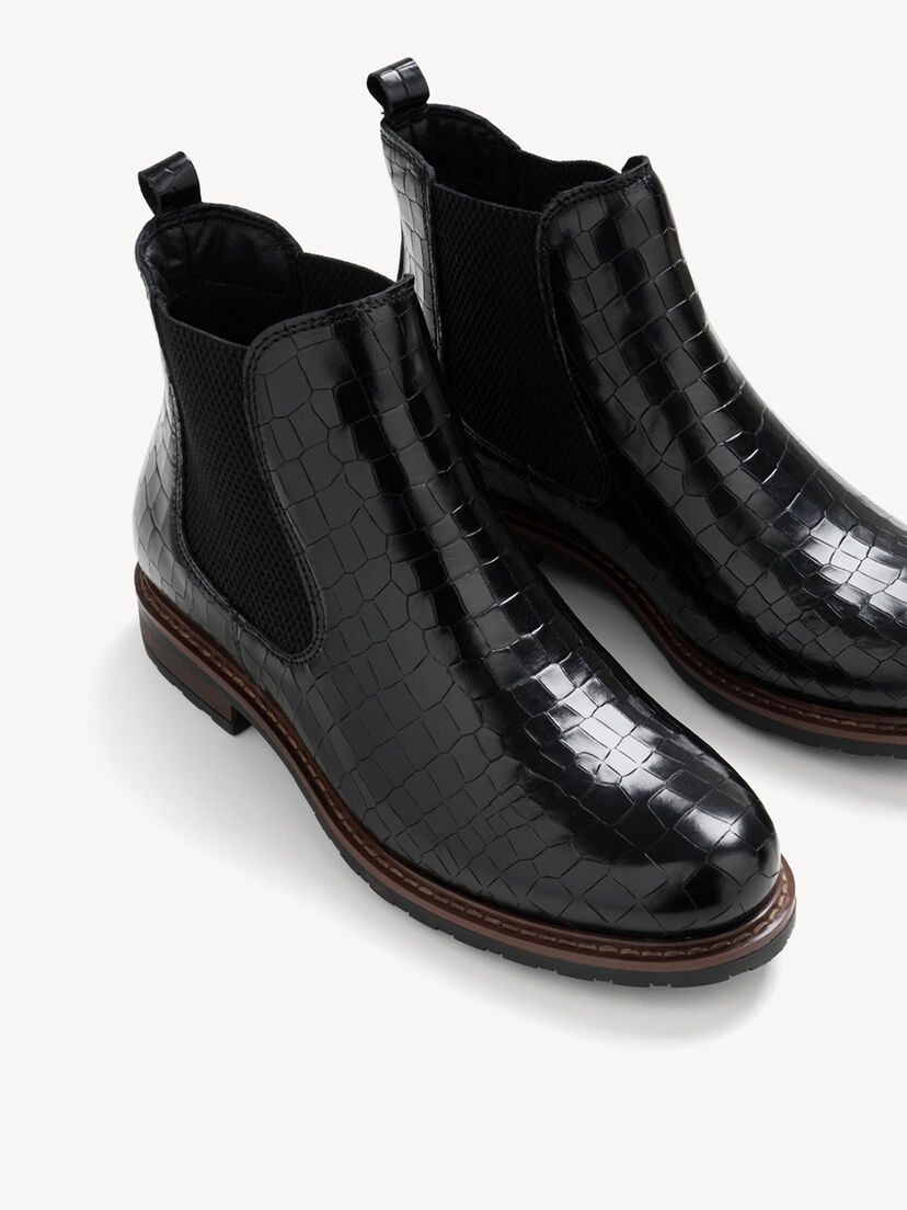 Chelseaboot, BLK LEA. CROCO, hi-res