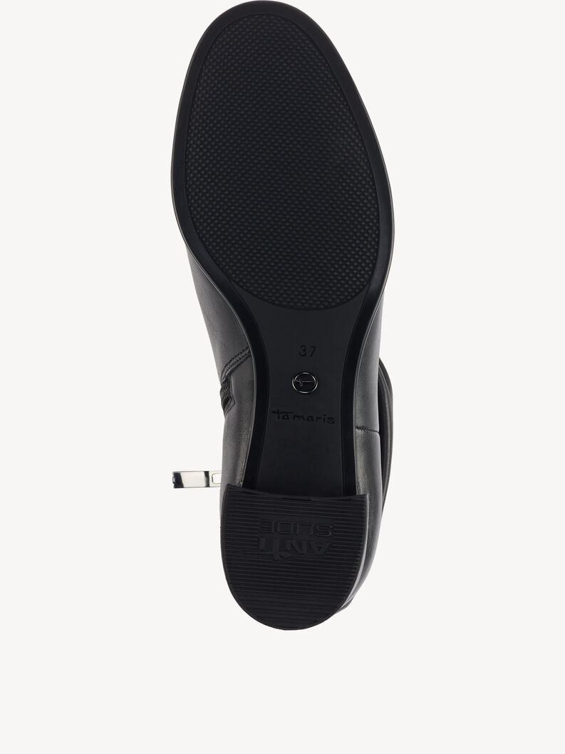Stivaletti - nero, BLACK LEATHER, hi-res