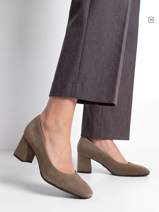 Pumps, TAUPE SUEDE, hi-res