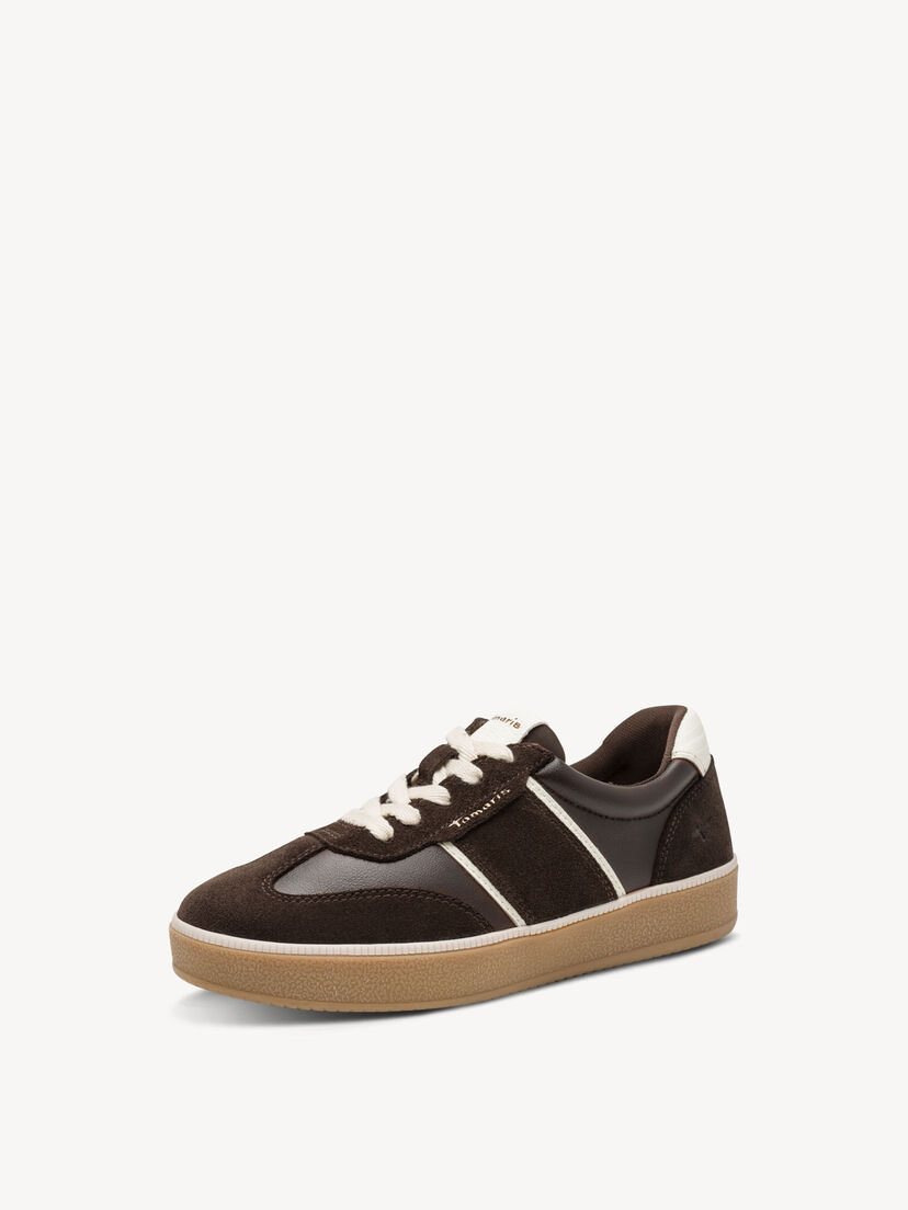 Sneaker - bruin, MOCCA/OFFWHITE, hi-res