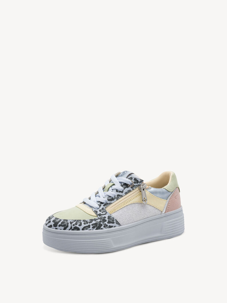 Sneaker - bl&aring;, flerfarvet, hi-res