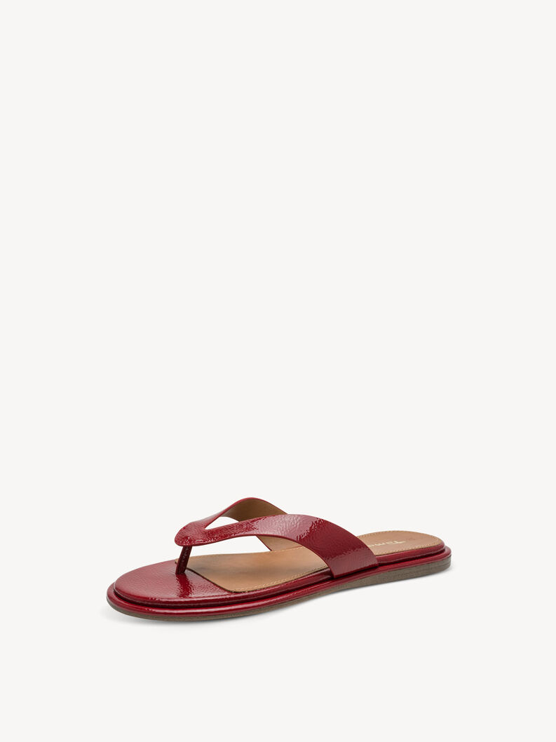 Toe separators - red, CHERRY PATENT, hi-res