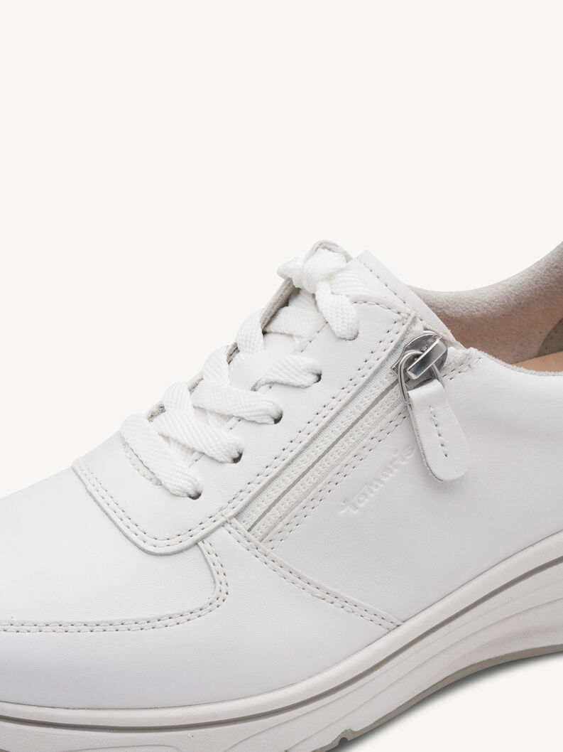 Sneaker - wei&szlig;, WHITE/SILVER, hi-res