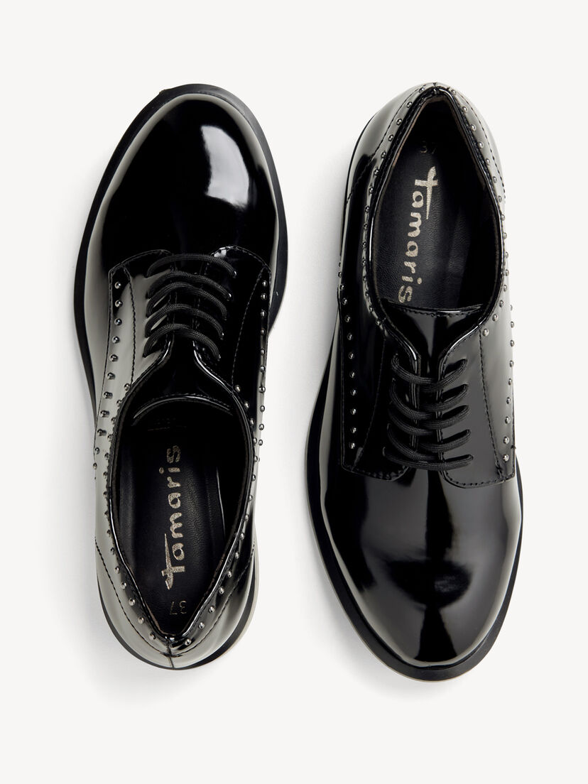 Lage schoen - zwart, BLACK, hi-res