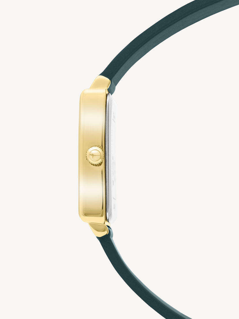 Horloge - goud, gold-sunray  green, hi-res