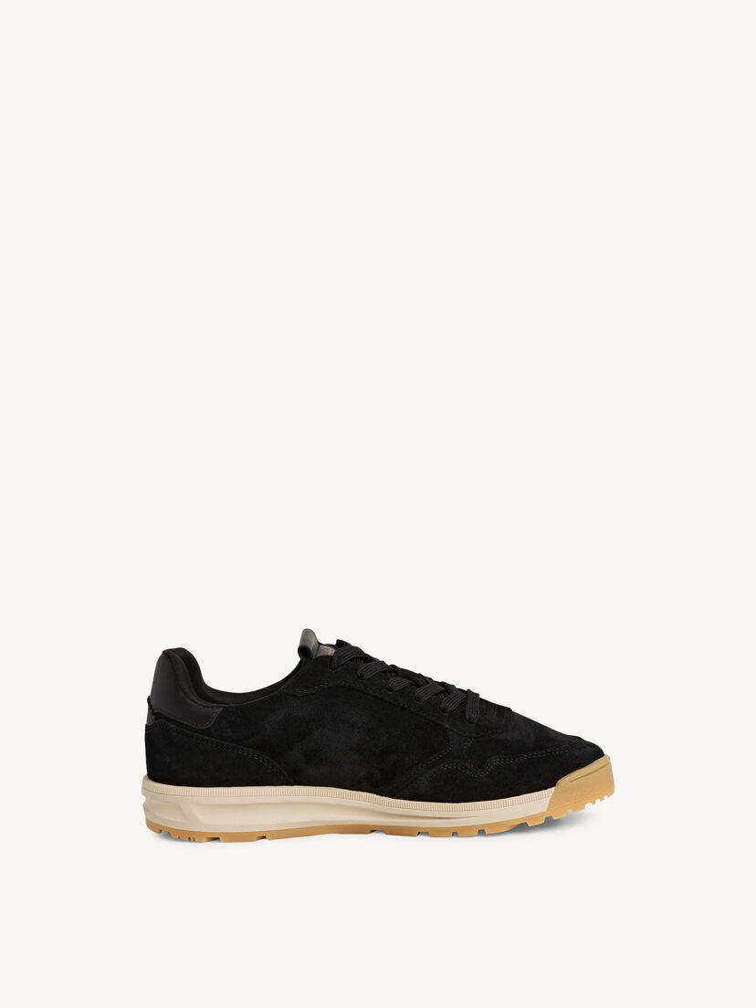 Leren Sneaker - zwart, BLACK COMB, hi-res