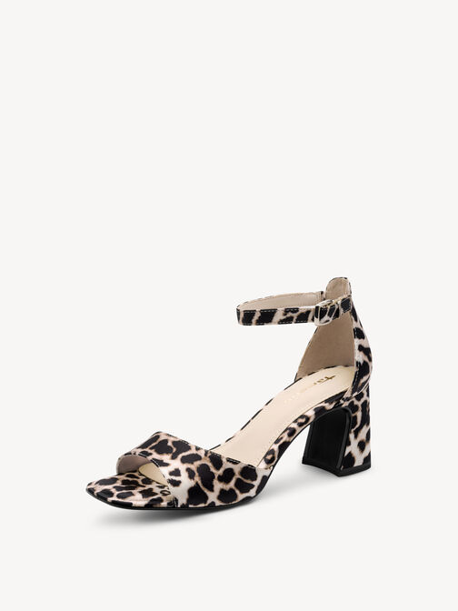 Sandale &agrave; talon, LEOPARD, hi-res