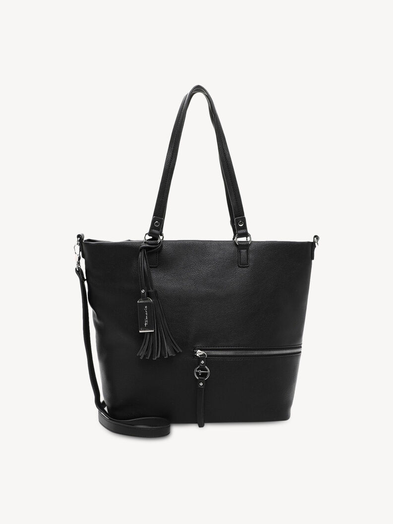 Shopping bag - black, black, hi-res