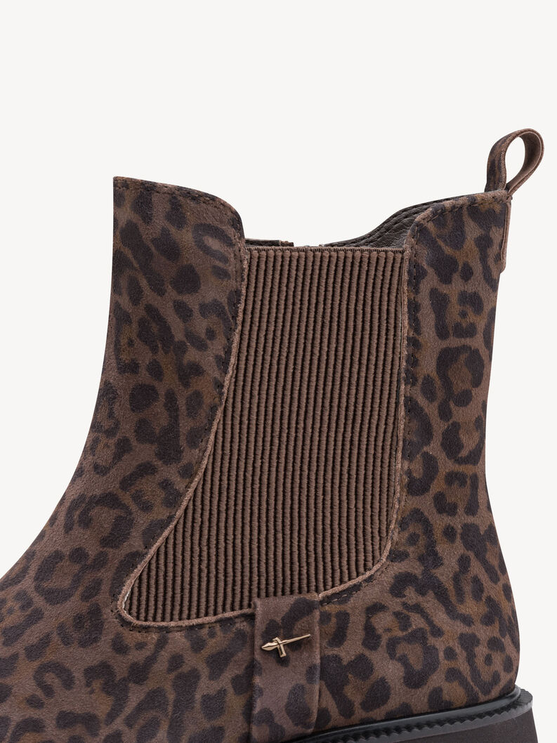 Stivaletti Chelsea - marrone, LEOPARD, hi-res
