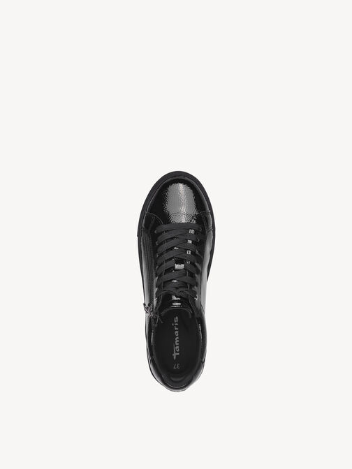 Sneaker, BLACK PATENT, hi-res