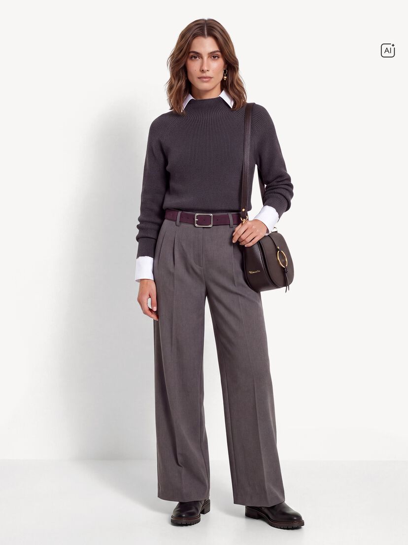 Leren Chelseaboot - zwart, BLACK, hi-res
