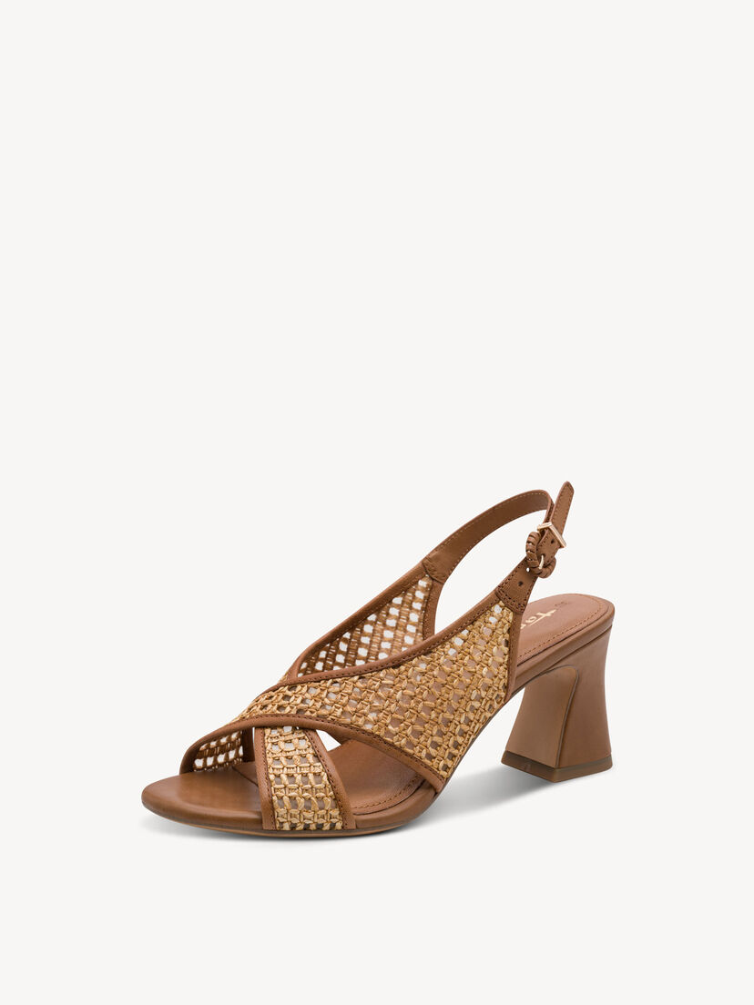 Sandaaltje - bruin, COGNAC COMB, hi-res