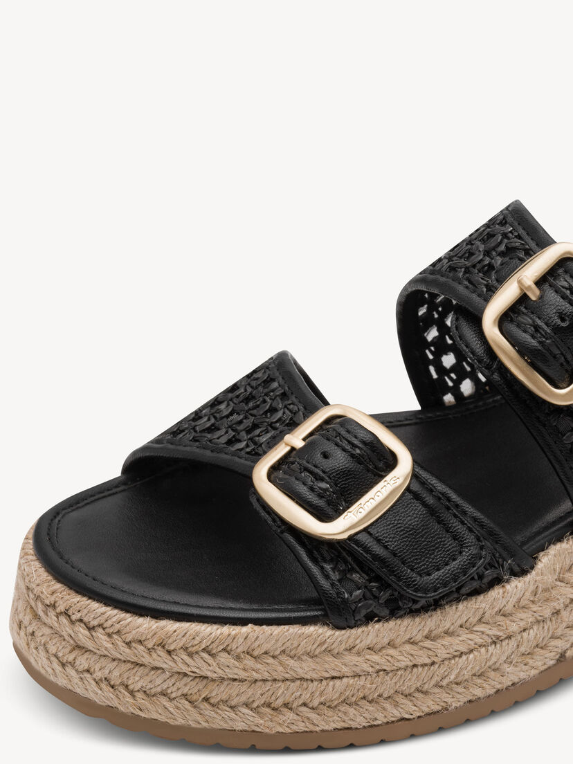 Slipper, BLACK, hi-res