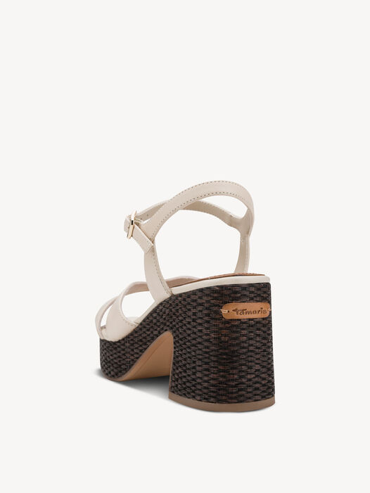 Sandaaltje, IVORY LEATHER, hi-res