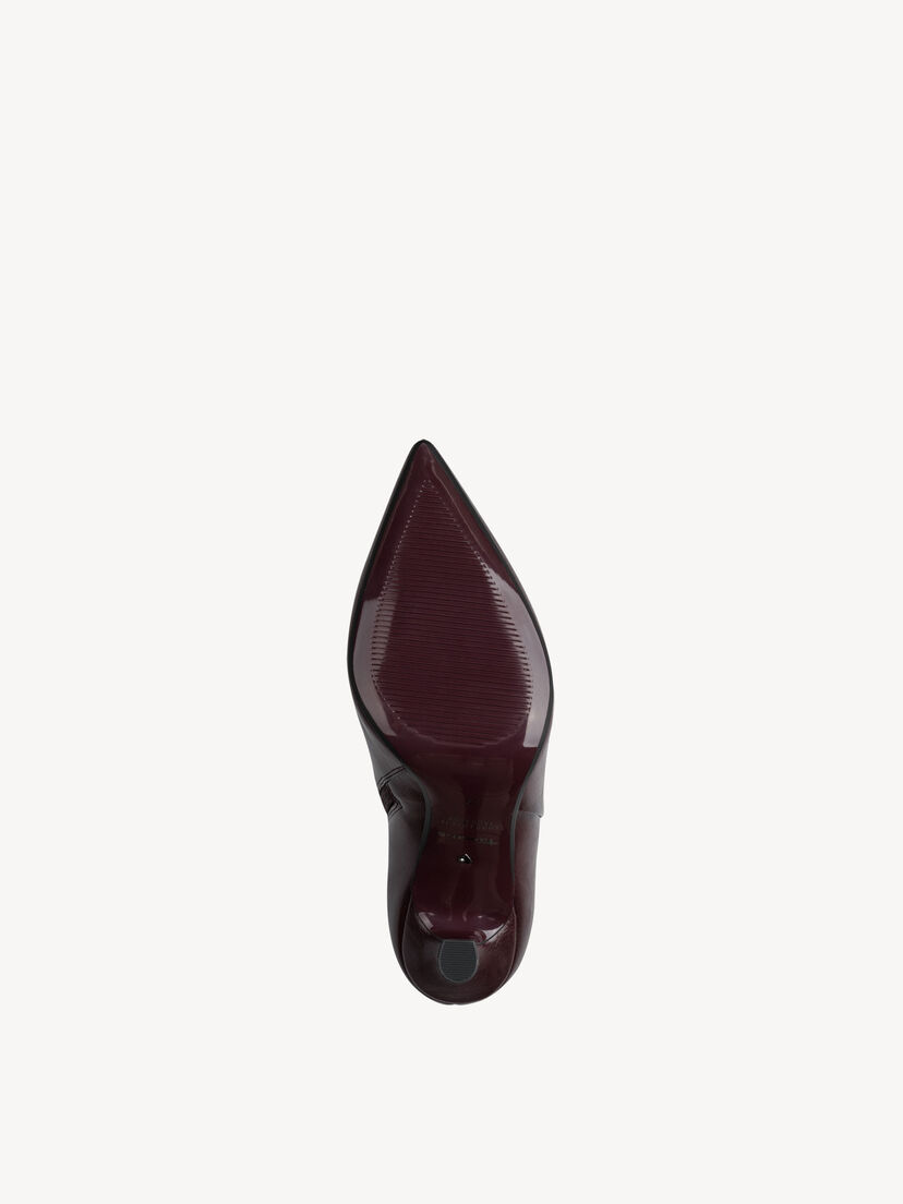 Enkellaarsje - rood, MERLOT, hi-res