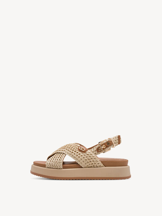 Sandaaltje, beige, hi-res
