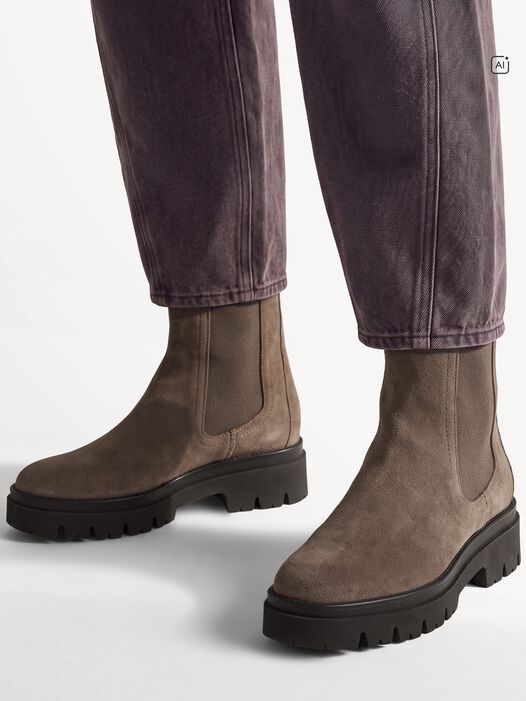 Chelseaboot, TAUPE SUEDE, hi-res