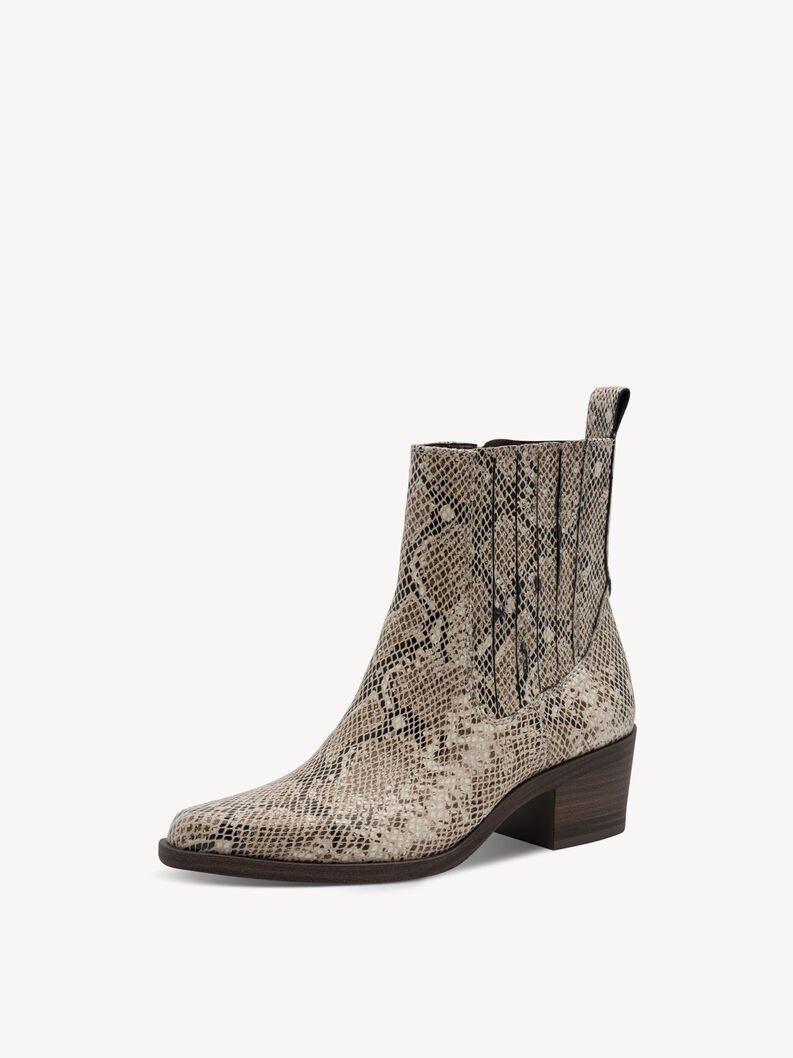 Chelsea boot - beige, BEIGE SNAKE, hi-res