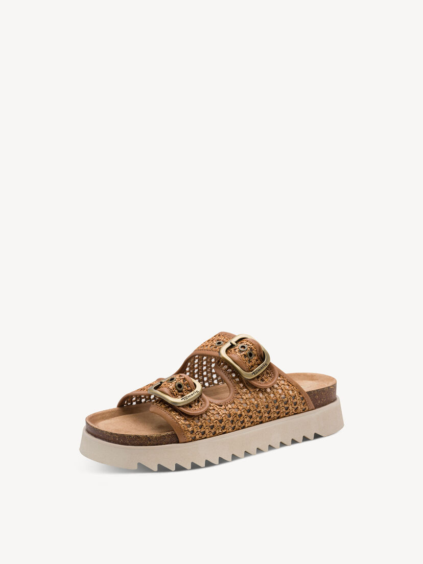 Slipper - bruin, cognac, hi-res