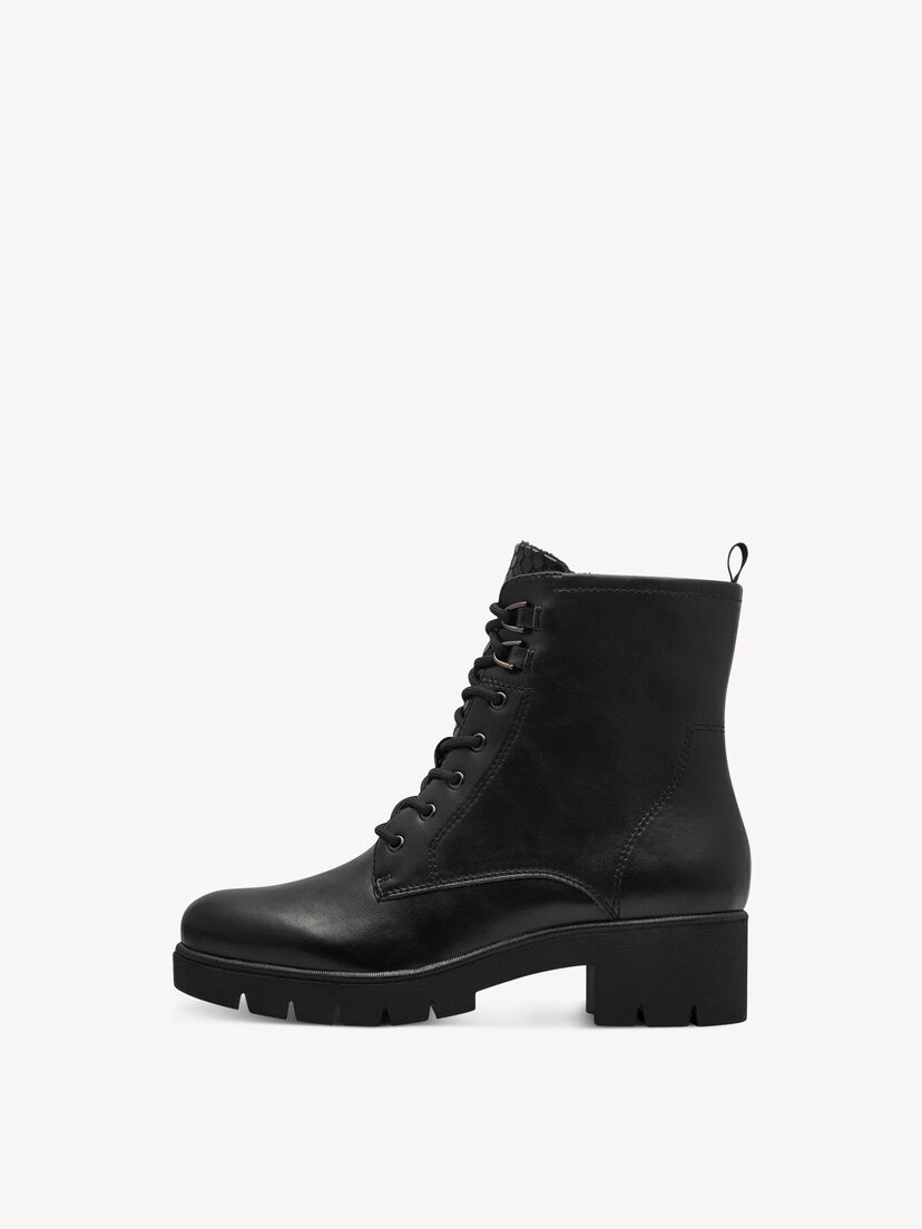 Enkellaarsje, BLACK MATT struc., hi-res