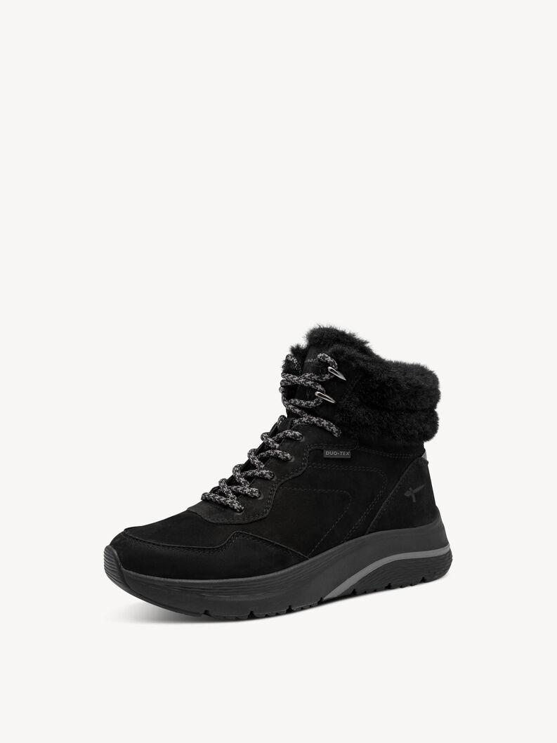 Stiefelette - schwarz Warmfutter, BLACK, hi-res