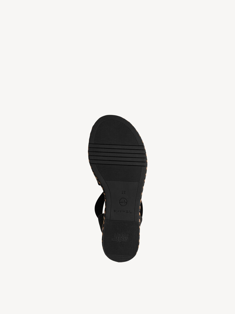 Sandale - schwarz, BLACK, hi-res