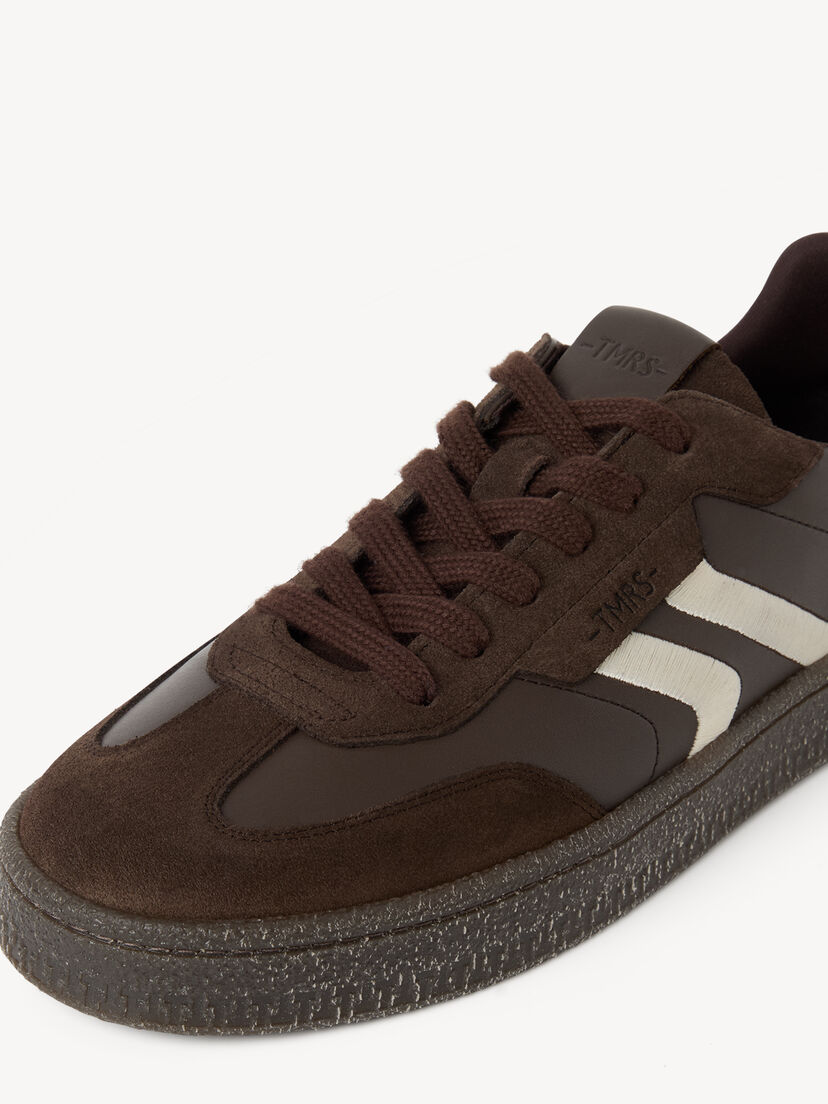 Leren Sneaker - bruin, MOCCA, hi-res