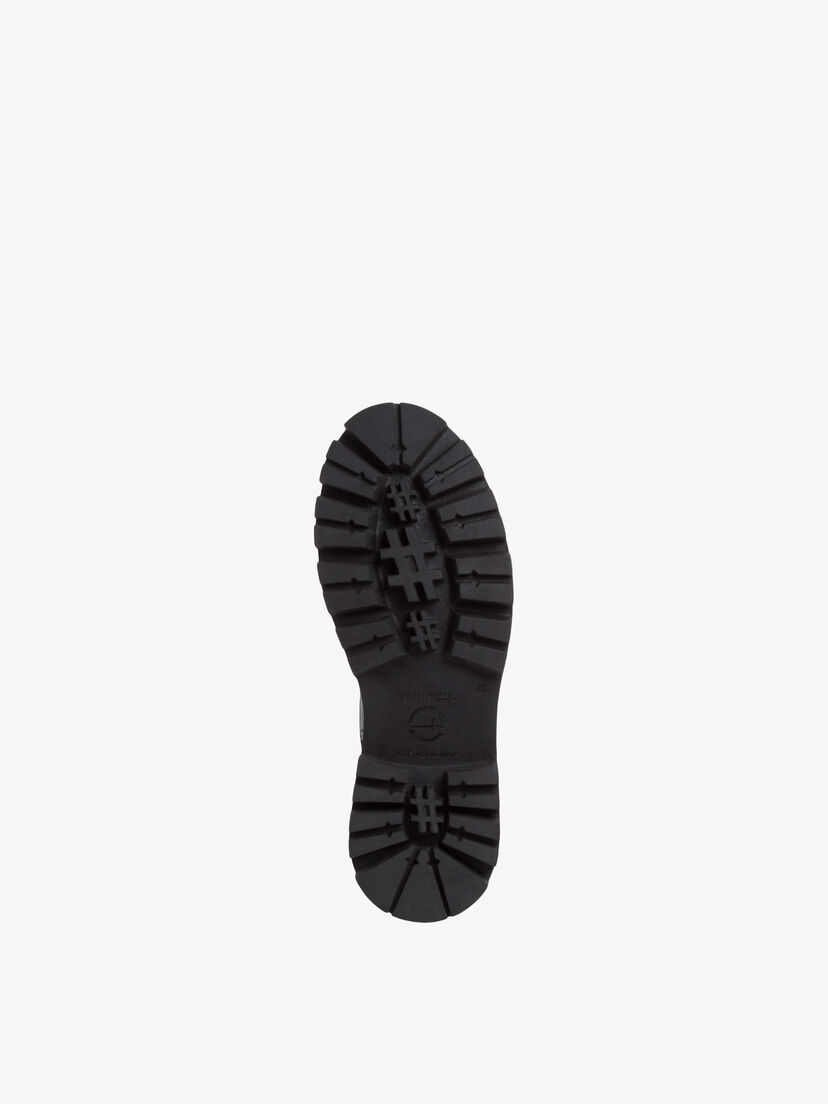 Leren Chelseaboot - zwart, BLACK LEATHER, hi-res
