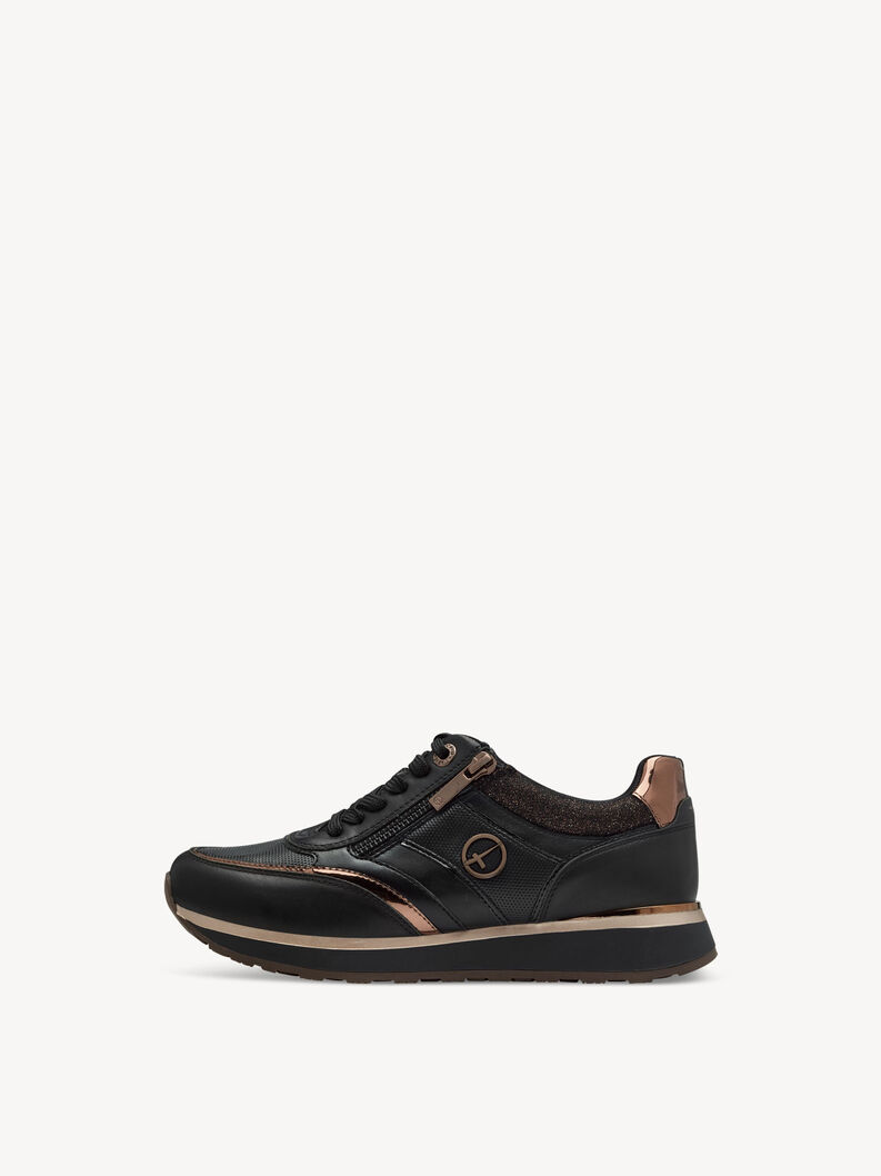 Sneaker - schwarz, BLACK/COPPER, hi-res