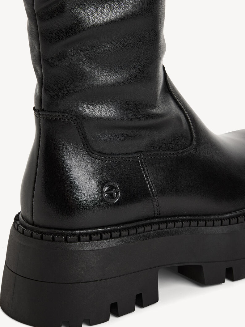 Bottine - noir, BLACK LEATHER, hi-res