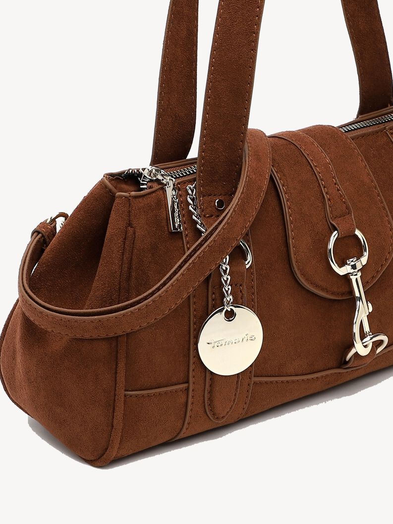 Sac cabas - marron, cognac, hi-res