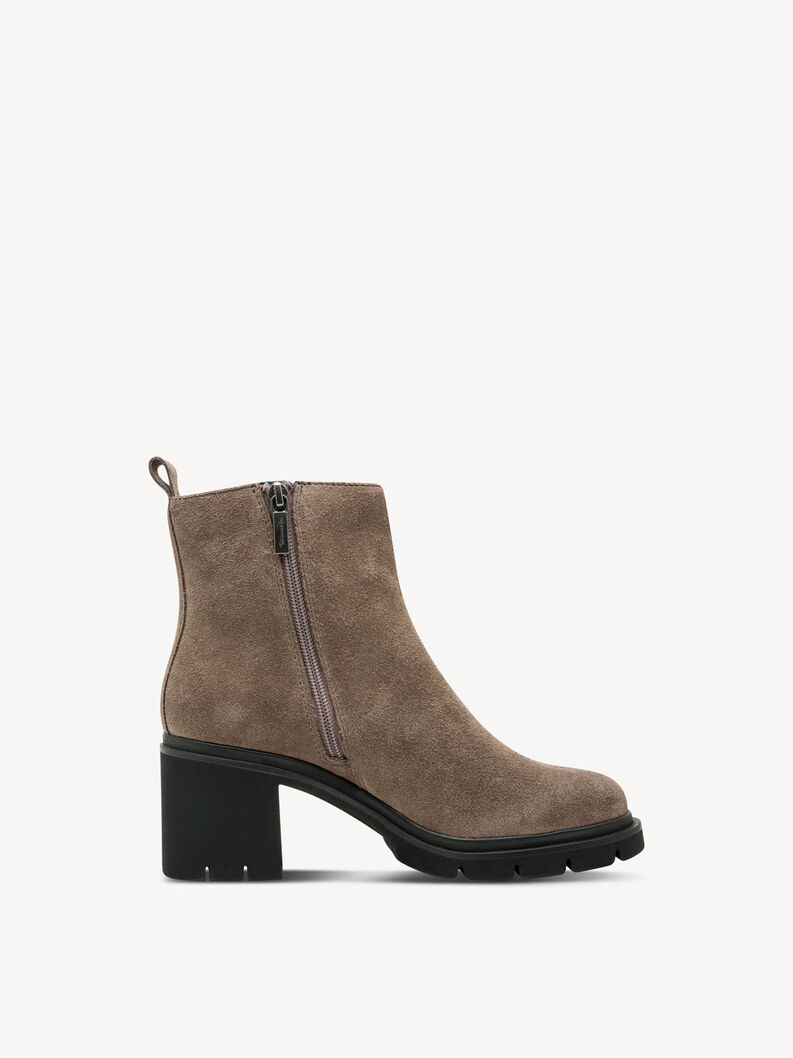 Leder Chelsea Boot - grau, MUSHROOM SUEDE, hi-res