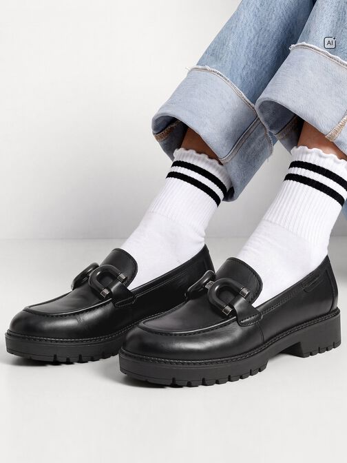 Slipper, BLACK, hi-res