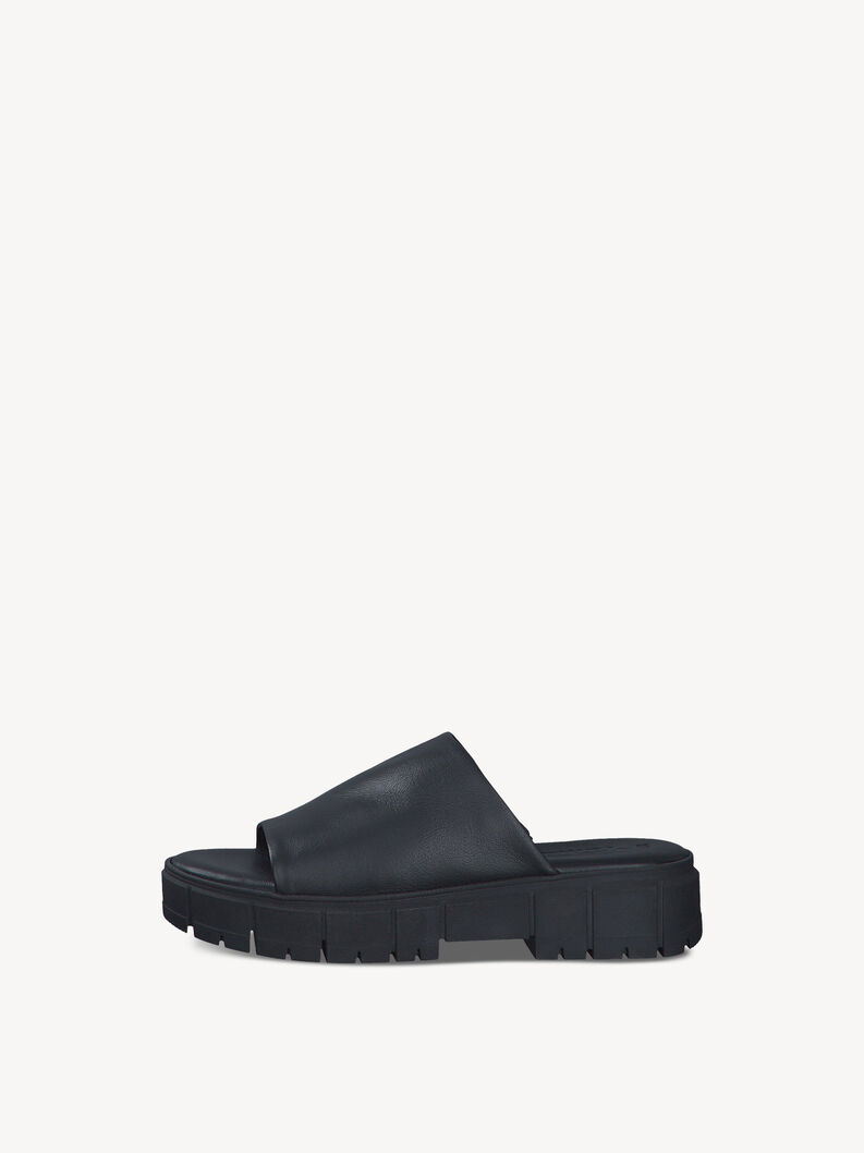 Pantolette, BLACK UNI, hi-res