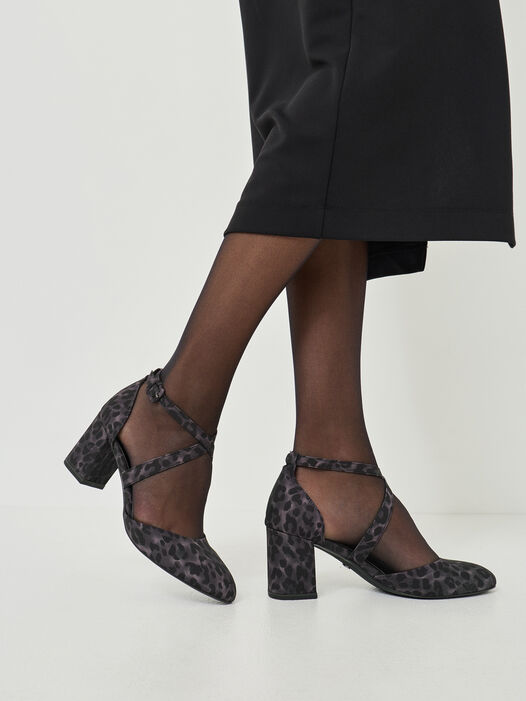 Pumps, GREY LEOPARD, hi-res
