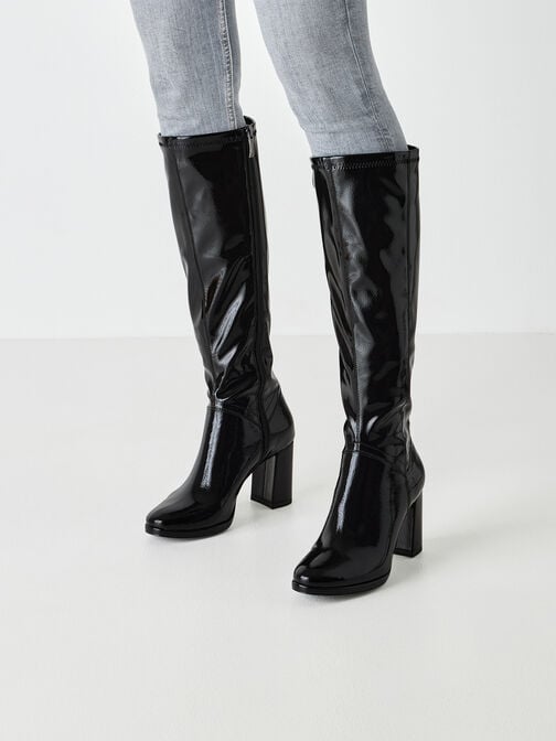 st&ouml;vlar, BLACK PATENT, hi-res