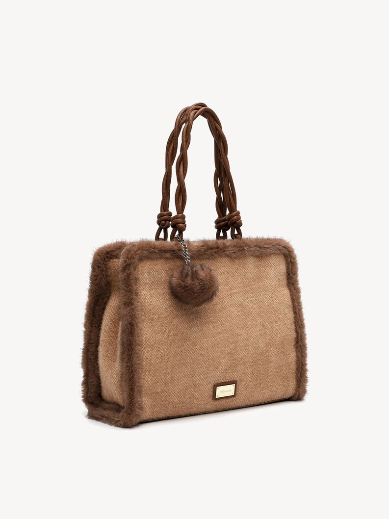Shopper, taupe, hi-res
