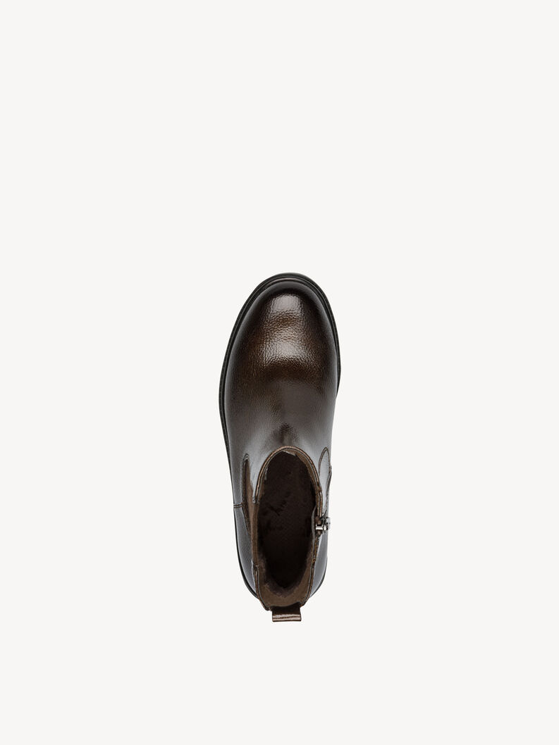Bottine Chelsea - marron, BROWN PATENT, hi-res