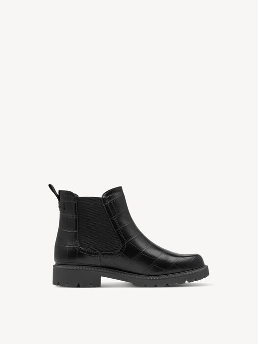 Chelseaboot, BLACK CROCO, hi-res