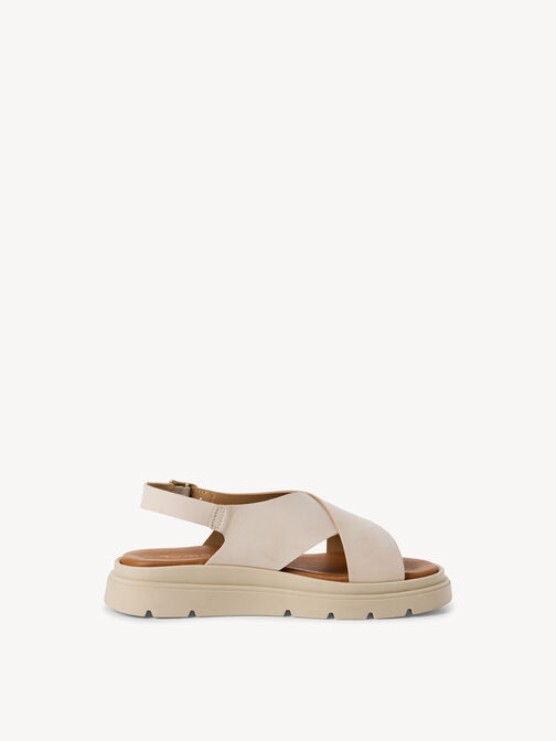 Sandalette, IVORY NUBUC, hi-res