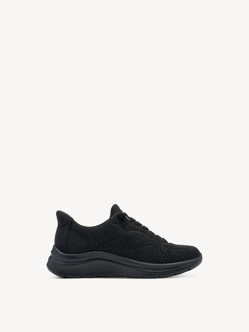 Sneaker - zwart, BLACK, hi-res
