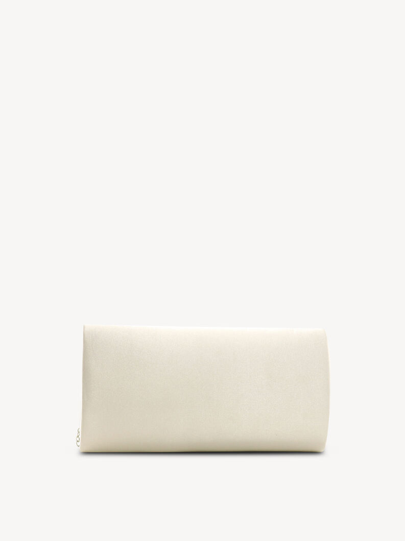 Borsetta senza manici - beige, beige satin, hi-res